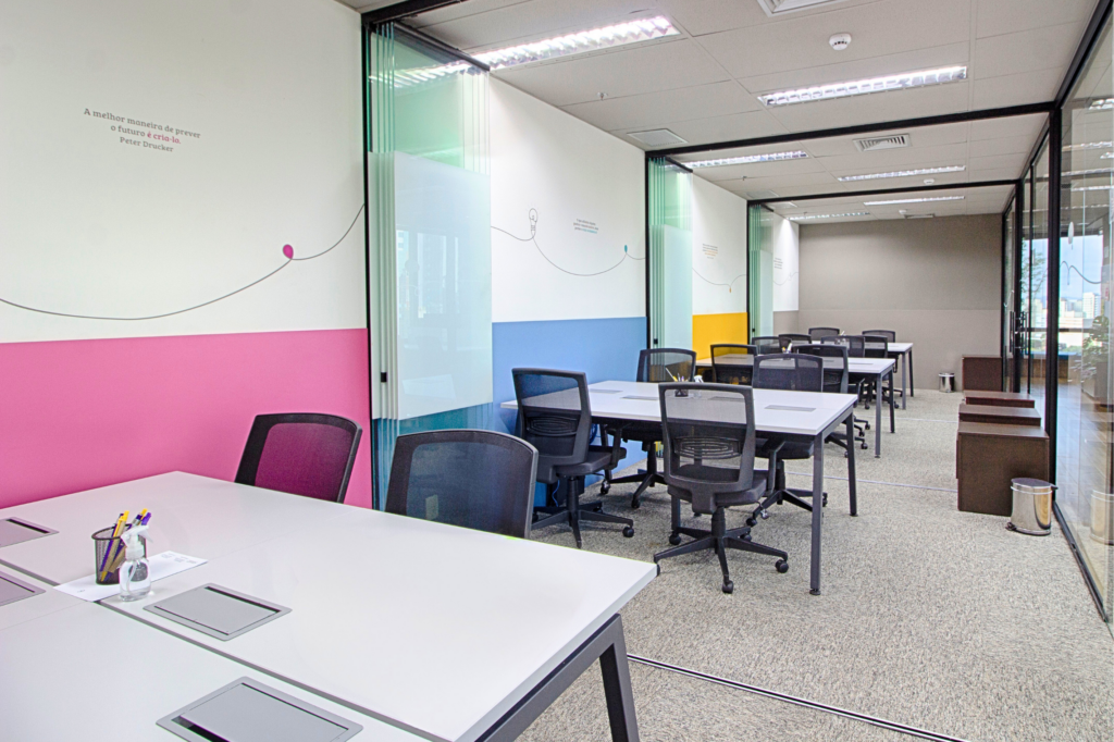 Salas Privativas abertas com 16 lugares paraíso