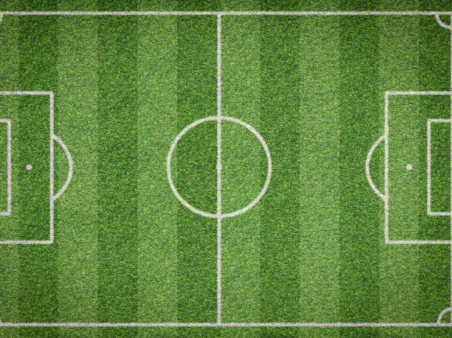 Campo de futebol da copa do mundo
